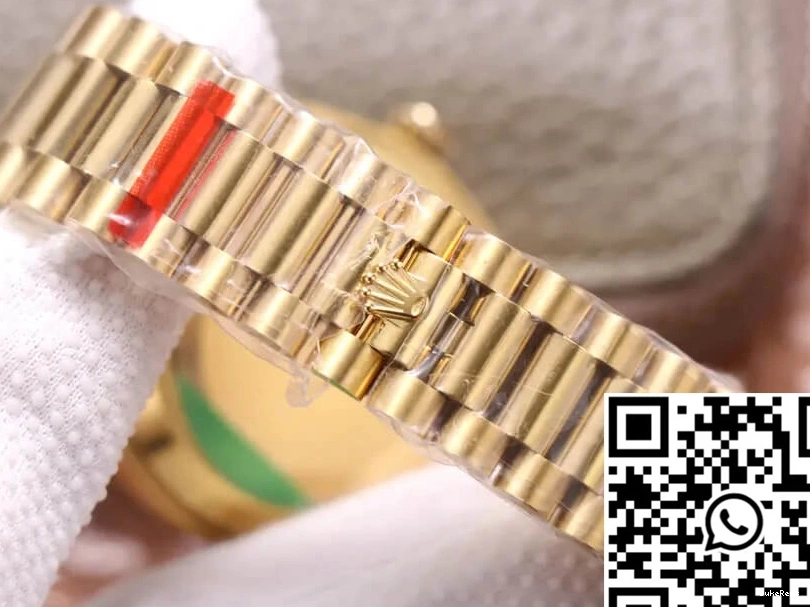 Factory Gold Rolex Yellow Diamond Date EW Day 40MM 0907